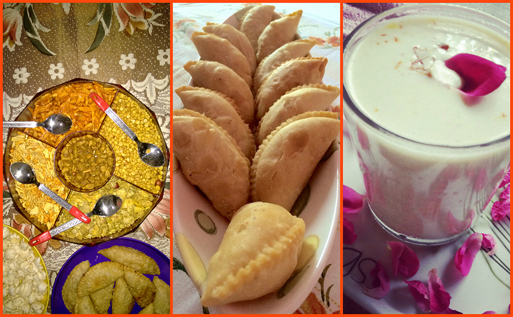 Holi delicacies